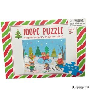Christmas Festive Friends Jigsaw Puzzle 100pc Brand New Sealed In Box Best Brand